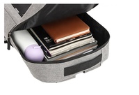 Vente en gros 2025 Nouveau sac à dos pour ordinateur portable Usb Smart Business Fiber Polyester avec serrure de sécurité