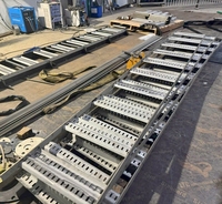 Bandeja de escalera de acero inoxidable y aluminio galvanizado en caliente al por mayor, soporte ligero para cables eléctricos para edificios comerciales