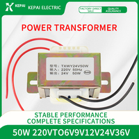 TXWY 50W transformateur basse tension 100% cuivre 50hz 220V 6V/9V/12V/24V/36V topologie Flyback pour l'enseignement des expériences en gros
