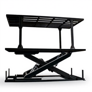 Elevadores de Plataforma de Doble Nivel para Autos en Sótano, Elevador de Tijera para Estacionamiento de Autos en Garaje, Equipo de Elevación de Autos de Tijera - Product Image 1
