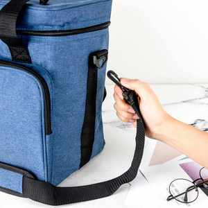 กระเป๋าเป้สะพายหลังไวน์เก็บความเย็นนีโอพรีนกันน้ำสำหรับผู้ชาย & ผู้หญิงหุ้มฉนวนสำหรับปิกนิกตั้งแคมป์เดินป่าสวนชายหาดการเดินทางแบบกลางวัน - Product Image 5