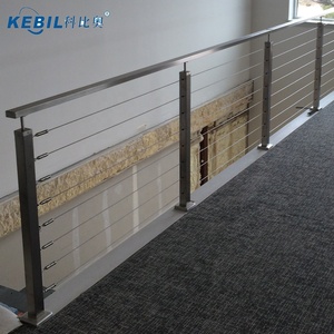 Fotos de Diseños de Barandillas para Terraza, <span class=keywords><strong>Precio</strong></span> por Metro, Sistemas de Barandillas de Cable de Acero Inoxidable para <span class=keywords><strong>Porche</strong></span> Delantero - Product Image 2