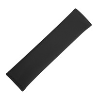 YECAI Housse de ceinture de sécurité de voiture en cuir souple 2 points de luxe, protection d'épaule anti-rayures respirante universelle pour la sécurité automobile