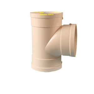 Réducteur de <span class=keywords><strong>coude</strong></span> en T à haute pression de 100mm de diamètre extérieur Techniques de coulée à Surface lisse Compatible raccords de tuyauterie de tuyaux extérieurs de 100mm - Product Image 1