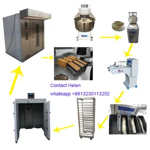 complete set of bakery equipment baking machine for bread