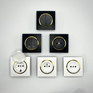 Ổ cắm điện tiêu chuẩn Châu Âu 2 chấu, nối đất kiểu Nga, chất liệu đồng thau, đạt chứng nhận CE, dòng điện định mức 10A/16A - Product Image 5