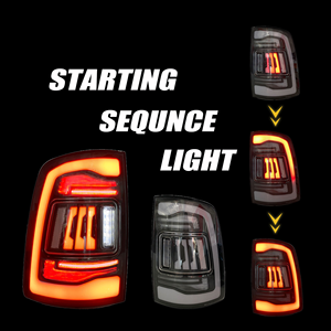 ไฟท้ายรถยนต์ดีไซน์ใหม่แบบ LED สำหรับ Dodge Ram ปี 2009-2018 12V ไฟเบรกหลัง ไฟท้าย OE ขายส่ง - Product Image 3