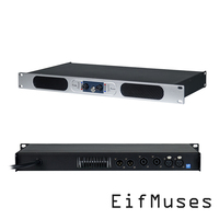 Amplificateur de puissance audio 2 canaux 800W stéréo XLR en métal pour montage en rack pour systèmes de son surround