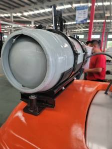 לְפָה 3 טון lpg מלגזה 3 מ '-6.5 מ' נייסן מנוע ללא הרמה שליחה מותג יבוא מנוע סין מלגזה מלגזה - Product Image 6