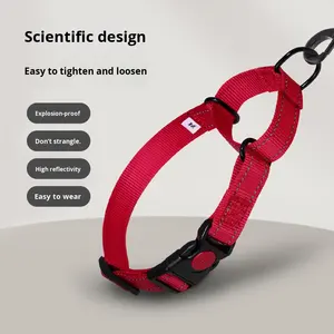 <span class=keywords><strong>Collar</strong></span> de Nailon Suave para Perros, Suministro Directo Transfronterizo, para Perros Medianos y Pequeños, Corgi, <span class=keywords><strong>Golden</strong></span> <span class=keywords><strong>Retriever</strong></span>, Bulldog Francés, Reflectante - Product Image 1