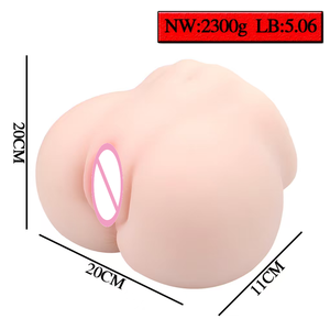 Nuovo Masturbatore <span class=keywords><strong>a</strong></span> Forma <span class=keywords><strong>di</strong></span> Vagina Artificiale in Morbido TPE, Flessibile, Impermeabile, Senza Ftalati, Realistico, per Uomini, 2,3 kg - Product Image 2