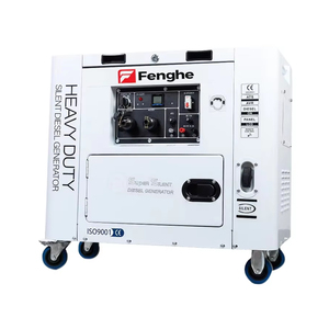 Générateurs diesel silencieux portables FH <span class=keywords><strong>MDG</strong></span> de petite taille 3KW/3KVA 5KW/5KVA 8KW/8KVA pour usage domestique, sortie monophasée AC, double refroidissement 50/60Hz - Product Image 1