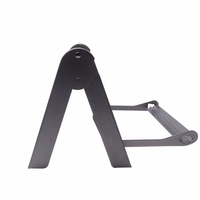 Distributeur de papier en rouleau JH-Mech Coffee Office Kraft robuste en acier carbone noir plié de 24 pouces avec coupe-papier