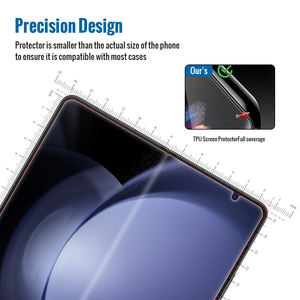 Film protecteur d'écran flexible en TPU hydrogel transparent HD personnalisé pour Samsung Z Fold 8 7 6 5, auto-réparateur - Product Image 5