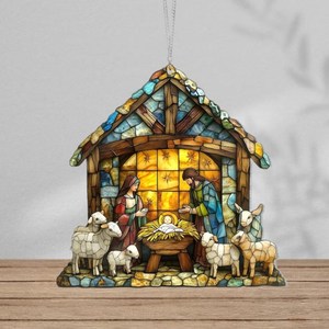 Atrapasueños de Cristal Redondo Hecho a Mano, el Favorito de los Artistas de Esty, con Estampado Animal para Decoración de Interiores del Hogar - Product Image 3