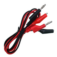 Câble de test NUELEAD 10 12 14 16 18 AWG 4mm avec connecteur de sécurité, cordon de connexion, connecteur jack, fiche banane