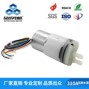 Pompe à eau miniature sans balais 310A personnalisée, longue durée de vie, électrique, auto-amorçante, pulvérisateur, pompe à eau portable - Product Image 3