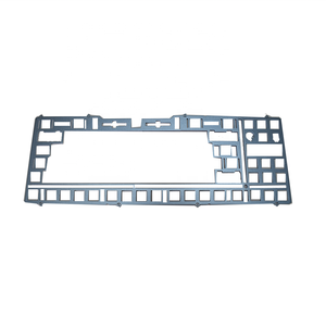Teclado mecánico de fibra de carbono aleación de aluminio latón tecnología de mecanizado CNC servicio OEM ODM diseño personalizado - Product Image 2