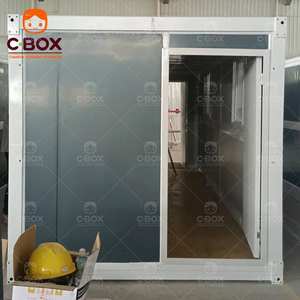 Cbox Vente en gros de maisons modulaires préfabriquées pliables, bureaux mobiles, hôtels-capsules, restaurants, garages, conteneurs modulaires faciles à assembler - Product Image 1