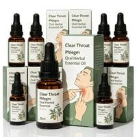 Minyak Herbal Alami OEM Private Label untuk Membersihkan Tenggorokan dan Mengatasi Dahak dengan Fritillary Platycodon, Obat Tradisional Tiongkok untuk Sakit Tenggorokan