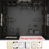 Banco de extensión de espalda comercial tipo silla romana con almohadillas de cadera divididas y plataforma para pies para programas de entrenamiento de core y espalda baja