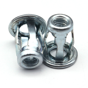 Écrous araignée filetés à tête de bride en acier inoxydable, 1 pièce, avec Inserts filetés, en Zinc, écrou à Rivet avec Jack molle pour manchon murale creuse - Product Image 2