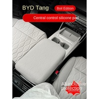 BYD Tang Hybrid Version Mittelkonsole Silikon-Gel-Bodenmatte DM/EV OLIVER Auto-Innenraum Dekorative Modifikations-Accessoires