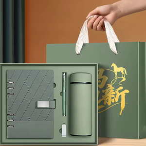 2025 Customized Business PU Leather A5 English <strong>Notepad</strong> Diary Notebook Official Gift Set Leather Notebook With Box <strong>and</strong> <strong>Pen</strong> - Product Image 6