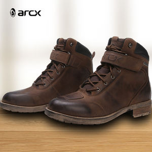 Combinaison de course automobile ARCX en cuir, chaussures en cuir haut de gamme, respirantes, antidérapantes, imperméables, bottes de tourisme pour moto - Product Image 3