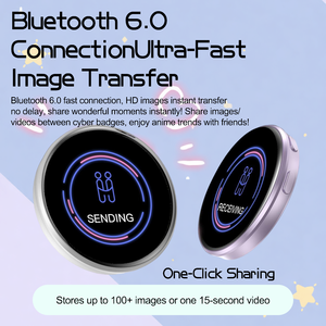 Insignia Electrónica Portátil con Pantalla, Compatible con Imágenes, <span class=keywords><strong>GIFs</strong></span> y Videos Cortos, con Efectos de Luz LED para Actividades al Aire Libre - Product Image 3