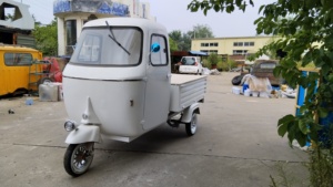 <span class=keywords><strong>Prix</strong></span> d'usine Piaggio Ape Food Truck Tricycle électrique Chariot de restauration mobile Chariot à glaces - Product Image 6