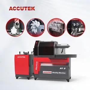 Accutek AT2 เครื่องดัดตัวอักษรช่องสแตนเลสเทคโนโลยีที่ไม่ซ้ําใคร เครื่องดัดตัวอักษรช่อง Channelium สําหรับป้าย 3 มิติ