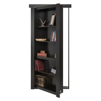 Étagère de livre de porte de Murphy en bois invisible de meilleure qualité avec système de porte de Murphy de porte d'étagère cachée