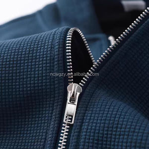 <span class=keywords><strong>Felpa</strong></span> <span class=keywords><strong>con</strong></span> <span class=keywords><strong>Cappuccio</strong></span> Oversize Personalizzata in Maglia Termica Pesante per <span class=keywords><strong>Uomo</strong></span>, 100% Cotone, <span class=keywords><strong>con</strong></span> Zip, Ricamo <span class=keywords><strong>e</strong></span> Colletto a <span class=keywords><strong>Cappuccio</strong></span> - Product Image 2