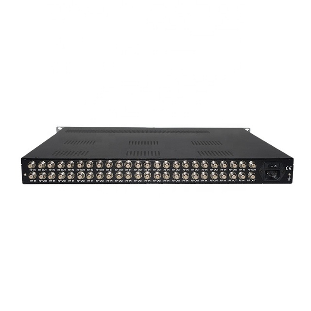 Multistream PLP T2-MI DVB T2 RF to IP Converter FTA DVB-S2 Tuner IPTV Gateway