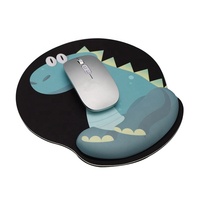 Petit tapis de jeu, couleur unie, dessin animé, tapis de souris de jeu personnalisé avec repose-poignet, antidérapant, anti-rayures, tapis de bureau pour usage professionnel