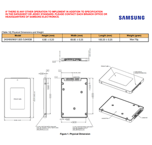 SSD d'entreprise original PM883, disque SSD interne, interface pour serveur de données PC, SSD d'entreprise - Product Image 6
