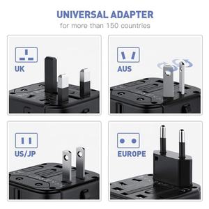 2019 neue Design Smart Home Stecker Reise Adapter 3 Ports <span class=keywords><strong>2</strong></span> USB 1 Typ C Smart Ladegerät Adapter - Product Image 5