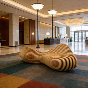 Silla de Fibra de Vidrio para Exteriores, Taburete Moderno de Ocio, Asiento para Centro Comercial, Sala de Exposiciones, Parque, Área Escénica, Banco de Descanso Anticorrosivo - Product Image 2