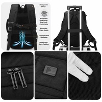 Venta al por Mayor de Bolsas de Cabina Impermeables de 40x20x25cm, Mochila para Portátil Ryanair Travel Flight Elite con Puerto USB y Compartimento para Zapatos