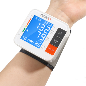 Máquina automática de transmisión de voz BP, tensiómetro eléctrico, esfigmomanómetro Digital, Monitor de presión arterial de muñeca para uso doméstico - Product Image 1