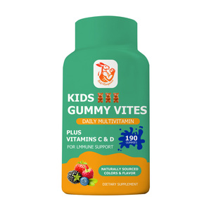 Gummies multivitaminées quotidiennes pour enfants, marque privée OEM, avec supplément de vitamine D pour le soutien immunitaire et gummies de soutien immunitaire - Product Image 1