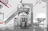Machine de remplissage et de scellage de sachets UMEO automatique multi-têtes à commande PLC, haute précision, pour produits alimentaires (tournesol)