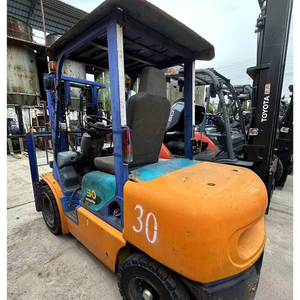 รถยกมิตซูบิชิ 3 ตัน คุณภาพสูง ผลิตในญี่ปุ่น รุ่นโคมัตสึ FD30 FD50 FD70 เสากระโดงเดี่ยว/สามตอน ความยาวงา 1000 มม. เครื่องยนต์ดีเซล - Product Image 1