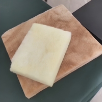 Rouleau de couverture isolante carrée en fibre de verre doublée de papier d'aluminium, résistant au feu, écologique, R2.0, sans formaldéhyde, pour immeubles de bureaux