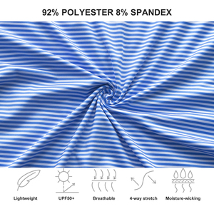 맞춤 로고 고품질 명품 스트라이프 프린트 속건 주름방지 프레피 스타일 기능성 반팔 골프 폴로 셔츠 - Product Image 4