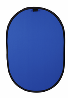 Chromakey bundar Pop-up latar belakang hijau biru dua sisi bahan kanvas kertas kain untuk Studio foto penggunaan langsung fitur cahaya