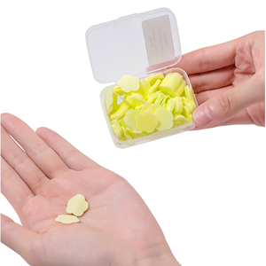 Tablette de <span class=keywords><strong>savon</strong></span> pour les mains à base de plantes moussante, écologique, jetable, format voyage, <span class=keywords><strong>savon</strong></span> solide en papier - Product Image 1