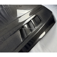 Capot de capot ventilé en fibre de carbone de style TF pour Ford Mustang GT Dark Horse S650 2024 +