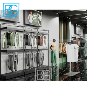 Negozio <span class=keywords><strong>di</strong></span> abbigliamento Interior Design negozio <span class=keywords><strong>di</strong></span> articoli per la casa mobili Display negozio <span class=keywords><strong>di</strong></span> vestiti mobili abbigliamento cremagliera negozio per la vendita al dettaglio - Product Image 1